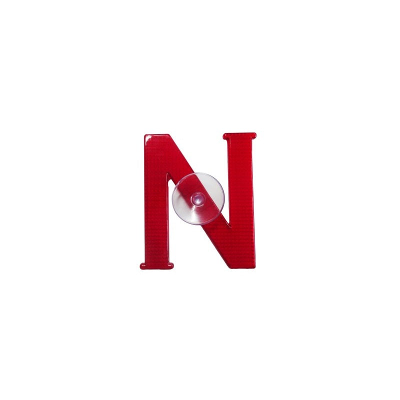 ΠΙΝΑΚΙΔΑ ΝΕΟΣ ΟΔΗΓΟΣ -Ν- 12.5x10cm ΠΛΑΣΤΙΚΗ ΜΕ ΒΕΝΤΟΥΖΑΚΙ