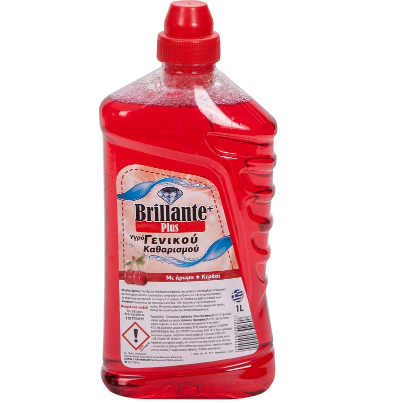 ΥΓΡΟ ΓΕΝΙΚΗΣ ΧΡΗΣΗΣ BRILLANTE 1lt ΚΕΡΑΣΙ
