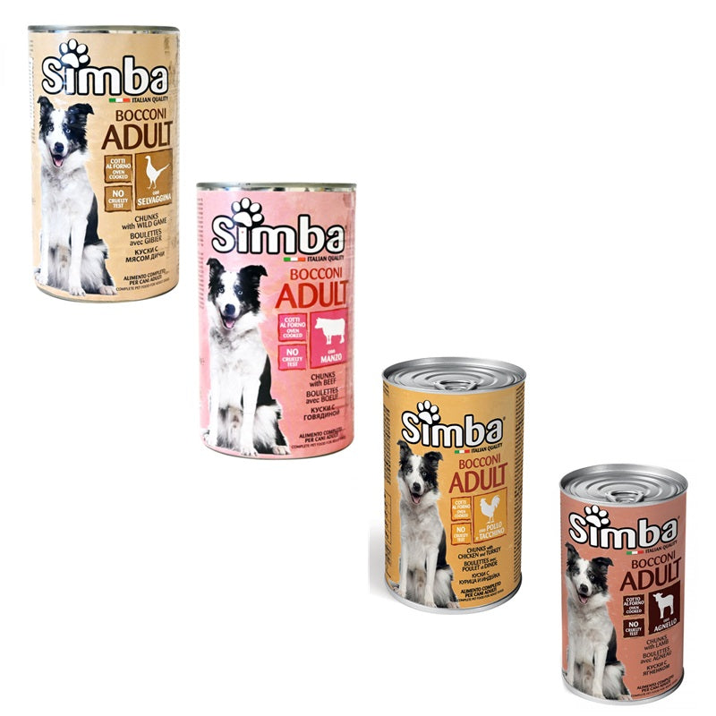 ΣΚΥΛΟΤΡΟΦΗ ΚΟΝΣΕΡΒΑ 1230gr SIMBA