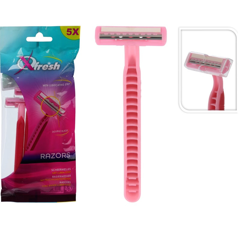 ΞΥΡΑΦΑΚΙΑ 2 ΛΕΠΙΔΕΣ 5ΤΕΜ OFRESH PINK