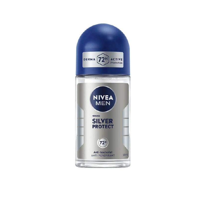 NIVEA ΑΠΟΣΜΗΤΙΚΟ ROLL ON 50ml MEN SILVER PROTECT
