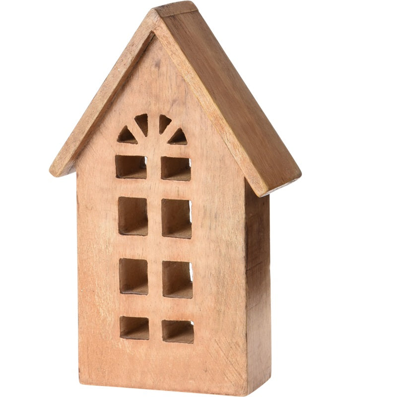 ΣΠΙΤΑΚΙ XMAS MANGO WOOD 17cm