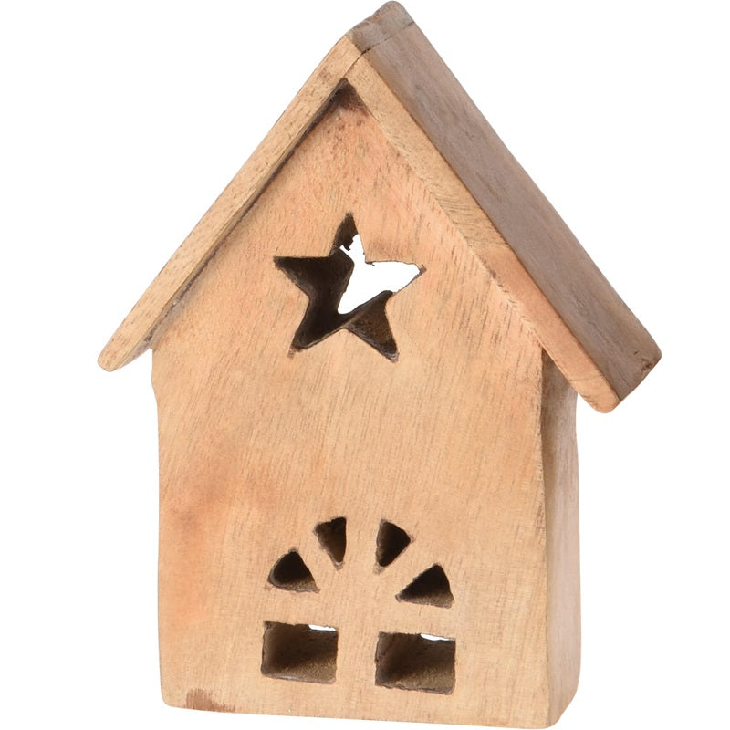 ΣΠΙΤΑΚΙ XMAS MANGO WOOD 11cm