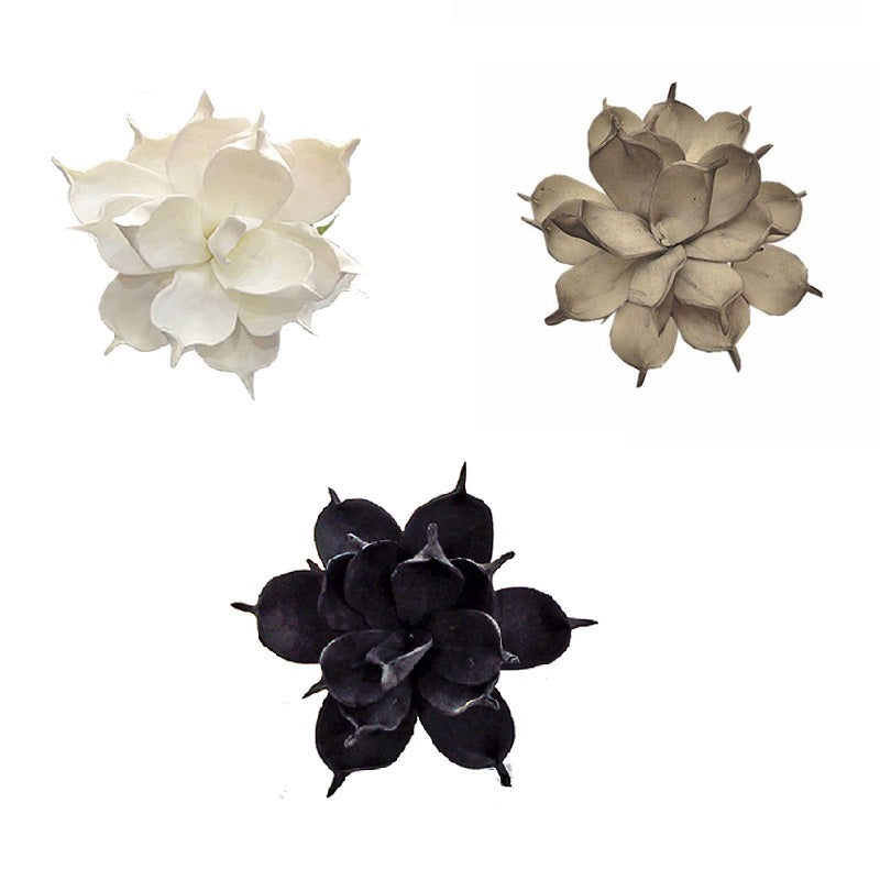 ΚΛΑΔΙ FOAM ΛΟΥΛΟΥΔΑΚΙ 18cm ΛΕΥΚΟ ΓΚΡΙ ΜΑΥΡΟ