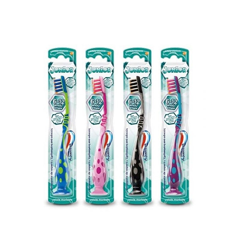 AQUAFRESH ΟΔΟΝΤΟΒΟΥΡΤΣΑ JUNIOR 6-12ΕΤΩΝ
