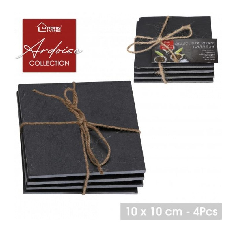 ΣΟΥΒΕΡ 4ΤΕΜ ΠΕΤΡΑ 10x10cm