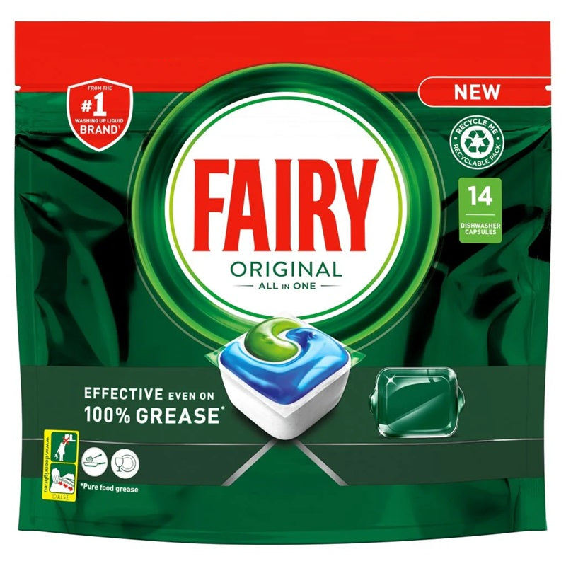 FAIRY ΤΑΜΠΛΕΤΕΣ ΠΛΥΝΤΗΡΙΟΥ ΠΙΑΤΩΝ 14TEM ORIGINAL