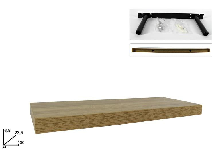 ΡΑΦΙ 100x23.5x3.8cm ΦΥΣΙΚΟ