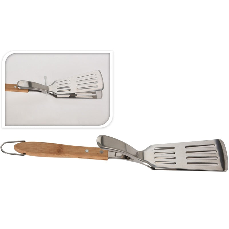 ΣΠΑΤΟΥΛΑ BBQ 40εκ ΜΕ ΛΑΒΙΔΑ