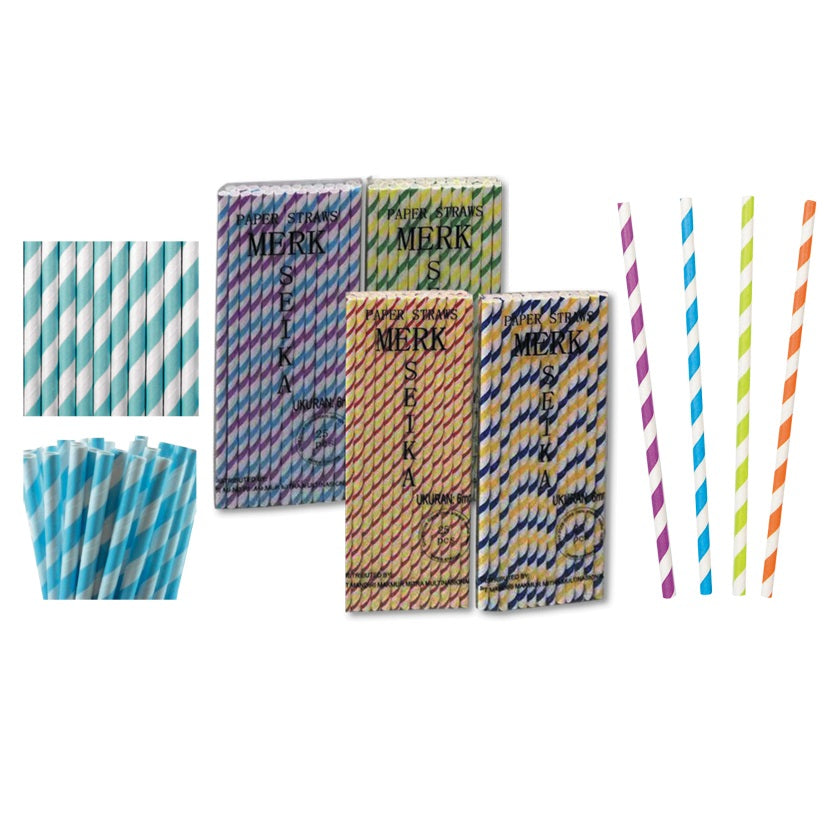 ΚΑΛΑΜΑΚΙΑ ΧΑΡΤΙΝΑ 25ΤΕΜ ΡΙΓΕ