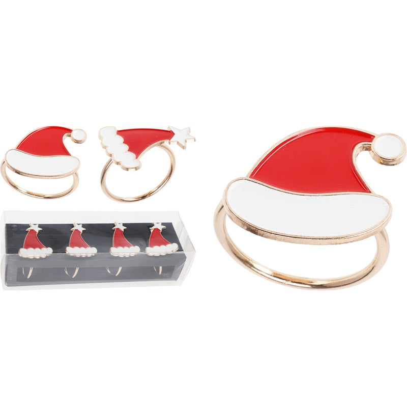 ΔΑΧΤΥΛΙΔΙ ΠΕΤΣΕΤΑΣ XMAS ΣΚΟΥΦΟΣ 4ΤΕΜ