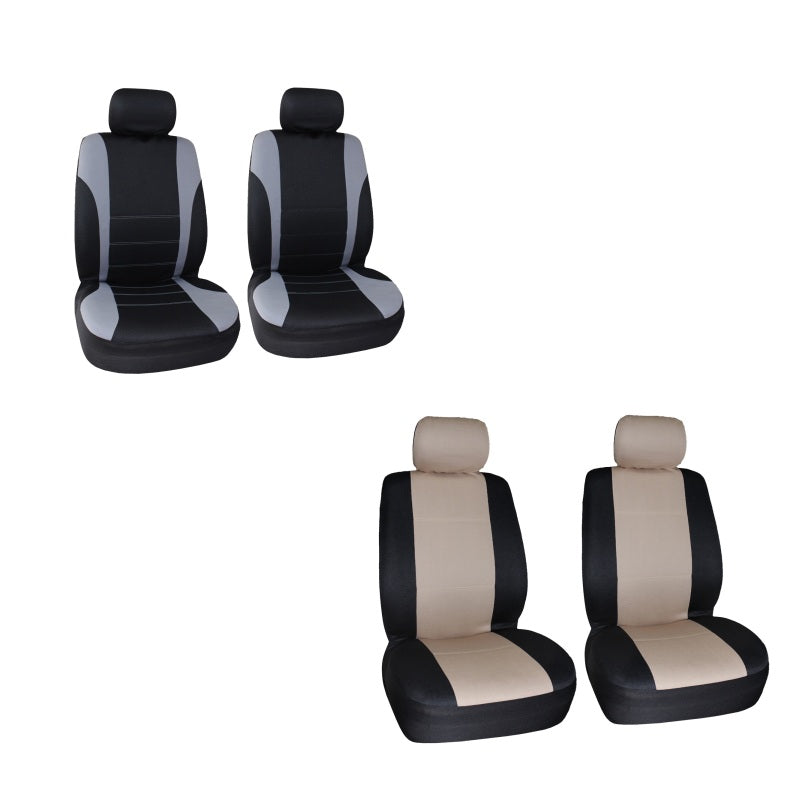 ΚΑΛΥΜΜΑ ΚΑΘΙΣΜΑΤΟΣ ΑΥΤΟΚΙΝΗΤΟΥ ΣΕΤ 2ΤΕΜ ΓΚΡΙ / ΜΠΕΖ UNIVERSAL