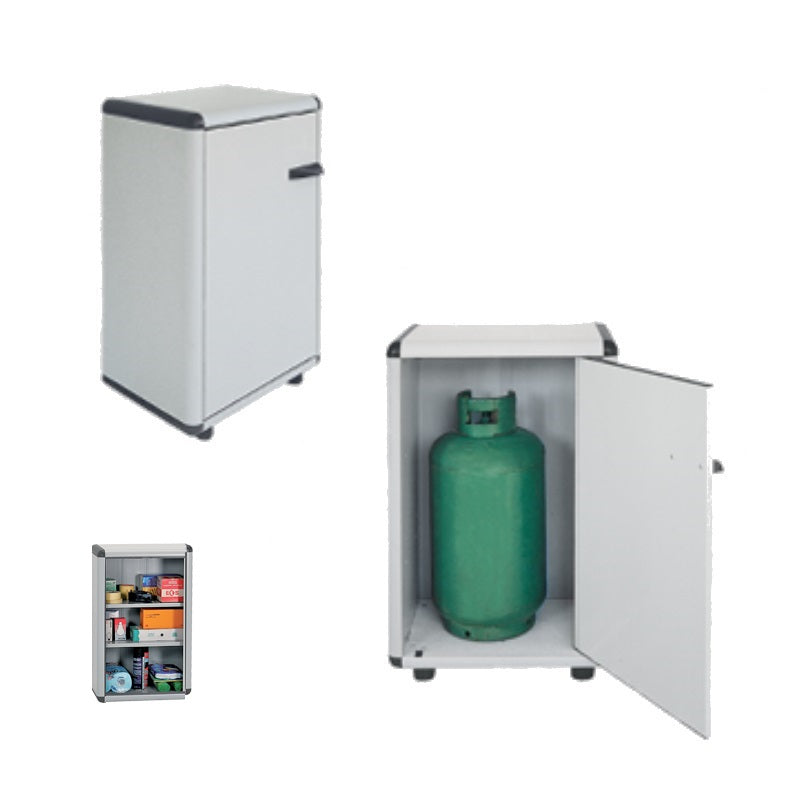 ΝΤΟΥΛΑΠΙ ΦΙΑΛΗΣ ΥΓΡΑΕΡΙΟΥ 92Yx59x39cm ΓΚΡΙ EASY 90/1/TP/PB