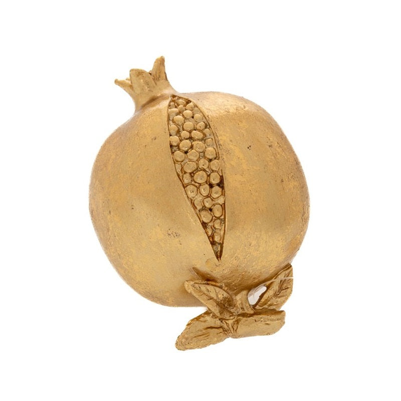 ΡΟΔΙ XMAS ΧΡΥΣΟ 11x8x8cm ΠΟΛΥΡΕΖΙΝ