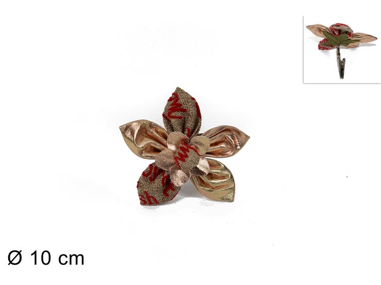 ΛΟΥΛΟΥΔΙ ΧΡΥΣΟ ΜΕΤΑΛΛΙΖΕ ΜΕ ΛΙΝΑΤΣΑ 10εκ ΜΕ ΜΑΝΤΑΛΑΚΙ