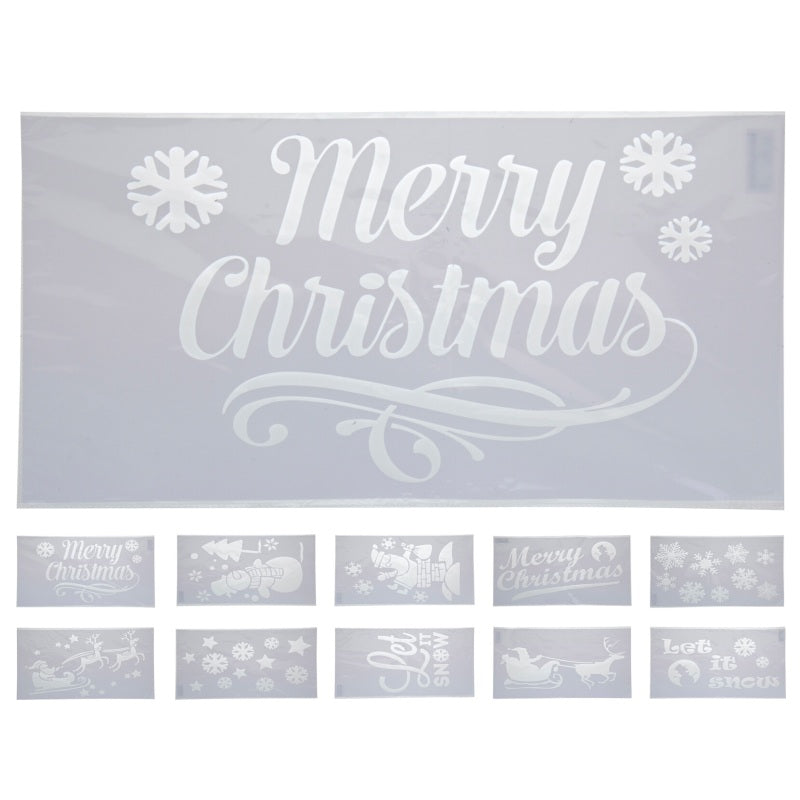 ΣΤΕΝΣΙΛ XMAS 50x30cm