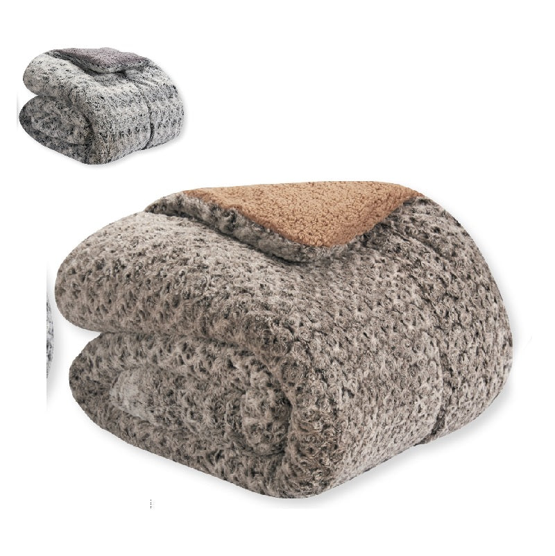 ΠΑΠΛΩΜΑ 160x220εκ ΓΟΥΝΑ ΠΡΟΒΑΤΑΚΙ SUPER SOFT