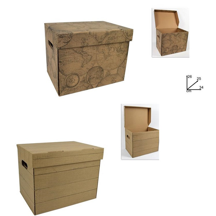 ΚΟΥΤΙ ΤΑΚΤΟΠΟΙΗΣΗΣ ΧΑΡΤΙΝΟ 34x25x26εκ