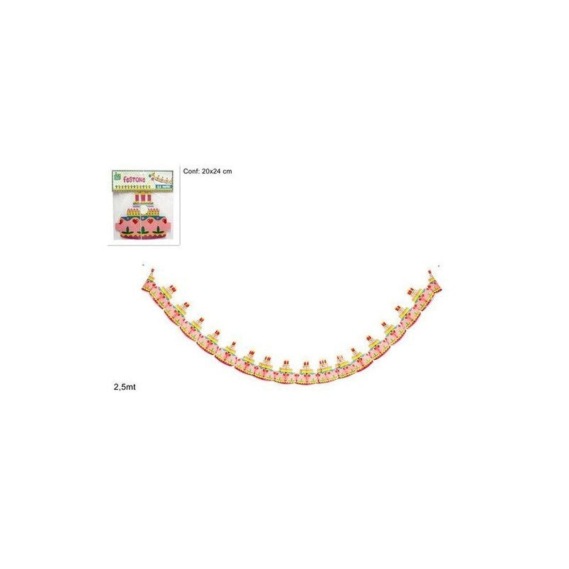 ΓΙΡΛΑΝΤΑ ΤΟΥΡΤΑ ΠΑΡΤΥ 2.5m