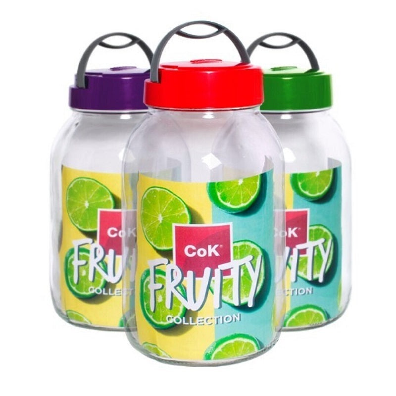 ΒΑΖΟ ΓΥΑΛΙΝΟ 5lt ME ΠΛΑΣΤΙΚΟ ΚΑΠΑΚΙ COK FRUITY