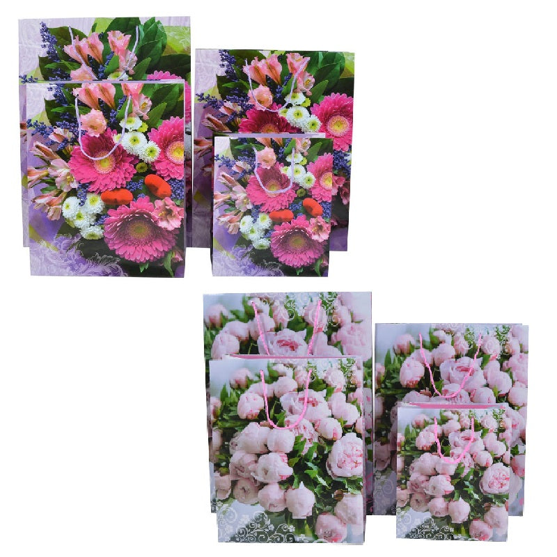 ΤΣΑΝΤΑ ΔΩΡΟΥ FLORAL 33x44x10cm