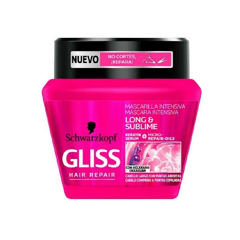 GLISS ΜΑΣΚΑ ΜΑΛΛΙΩΝ 300ml SUPREME LENGTH