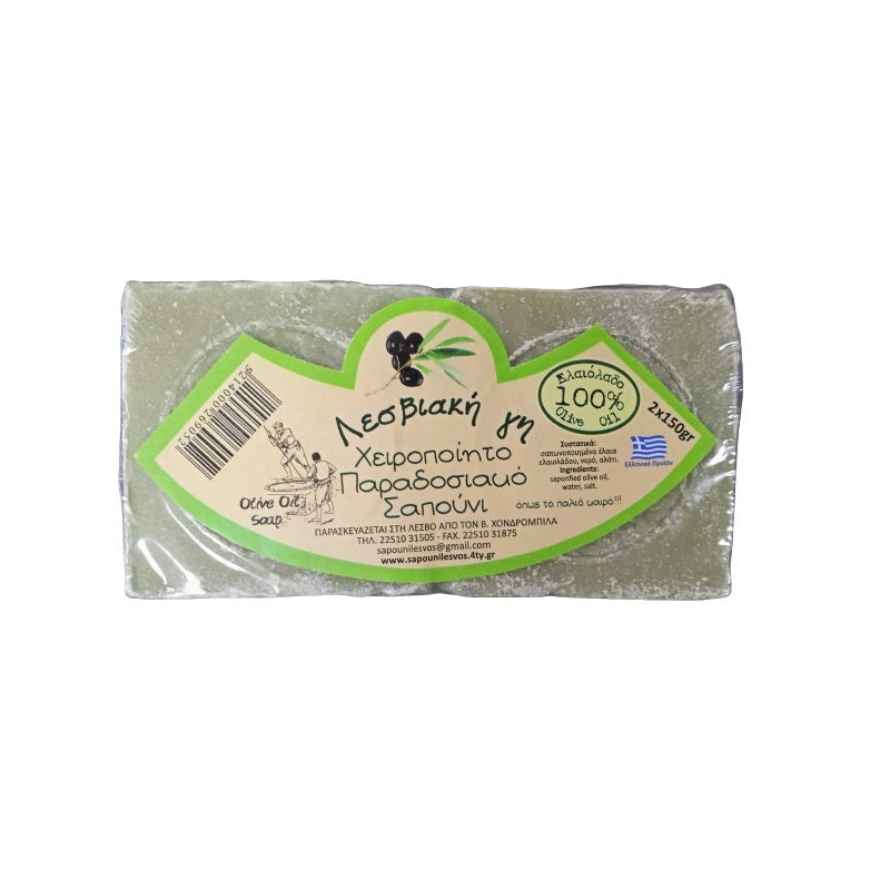 ΣΑΠΟΥΝΙ ΠΡΑΣΙΝΟ 2x150gr ΕΛΑΙΟΛΑΔΟΥ