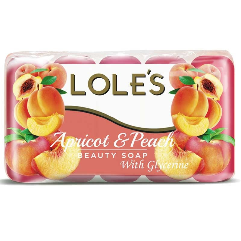 ΣΑΠΟΥΝΙ ΡΟΔΑΚΙΝΟ ΒΕΡΙΚΟΚΟ LOLE'S 5x60gr