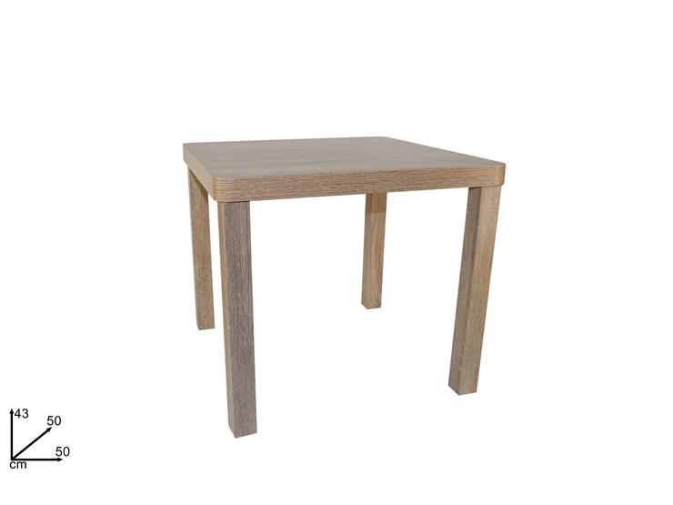 ΤΡΑΠΕΖΙ ΣΑΛΟΝΙΟΥ 50x50εκ ΦΥΣΙΚΟ