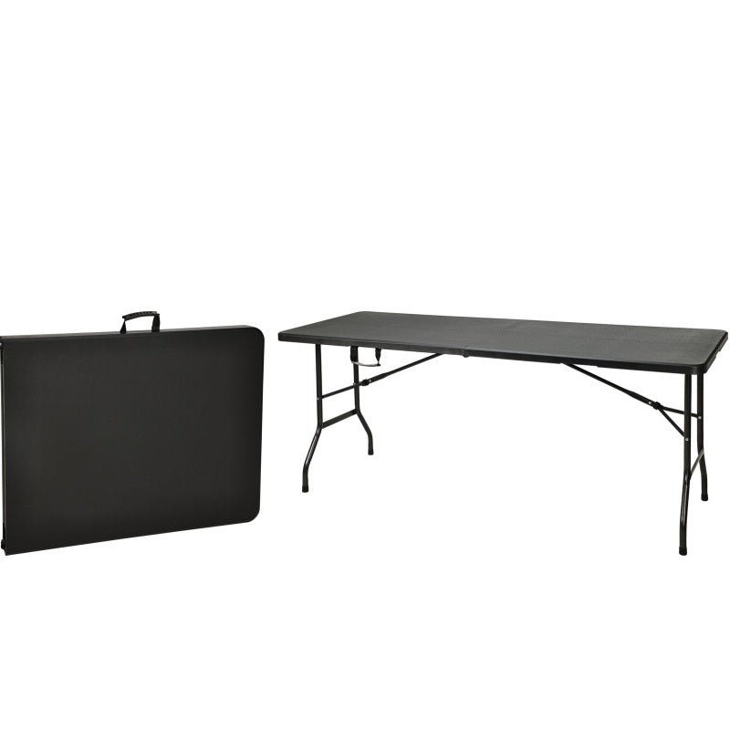 ΤΡΑΠΕΖΙ ΠΛΑΣΤΙΚΟ 180x70x74cm ΠΤΥΣΣΟΜΕΝΟ ΜΕ ΛΑΒΗ