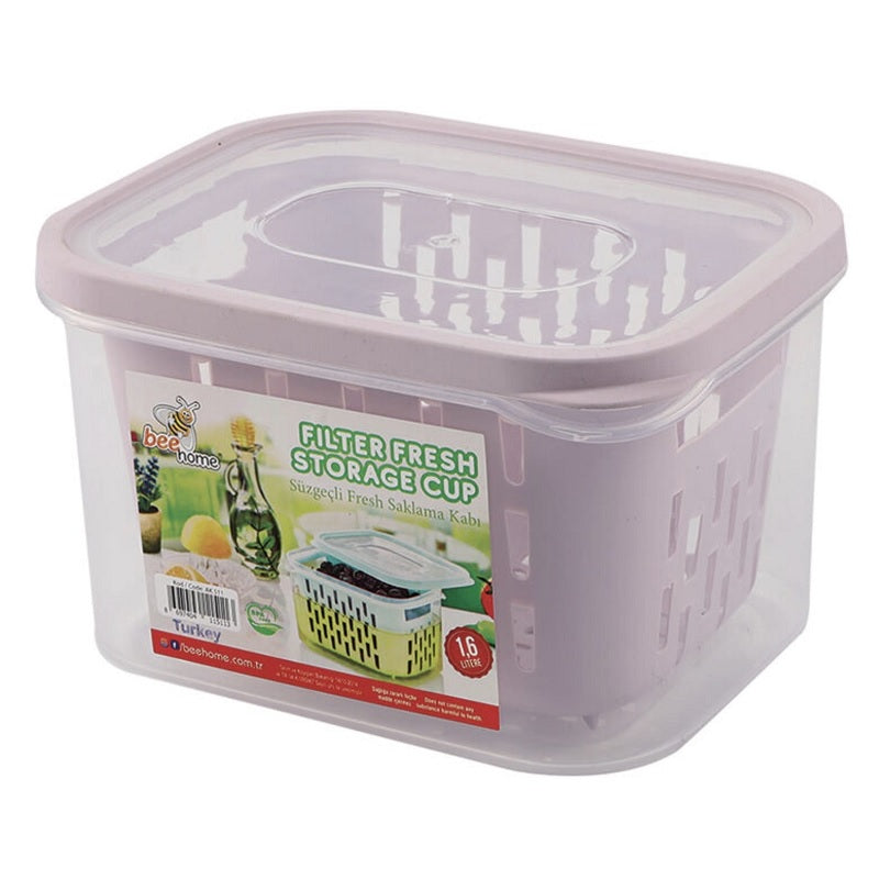 ΦΑΓΗΤΟΔΟΧΕΙΟ 1600ml ΓΙΑ ΕΛΙΕΣ ΜΕ ΣΟΥΡΩΤΗΡΙ