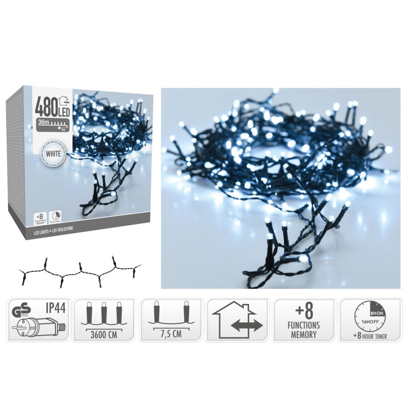 ΦΩΤΑΚΙΑ 480LED ΠΡΟΓΡ.ΠΡΑΣ.ΚΑΛ.ΨΥΧΡ.ΛΑΜΠ. 27m
