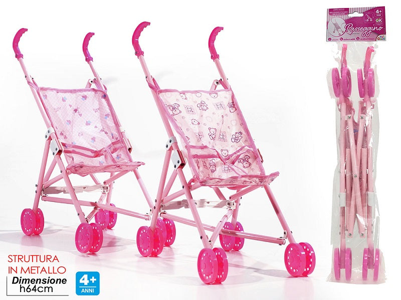 ΚΑΡΟΤΣΑΚΙ ΚΟΥΚΛΑΣ ΡΟΖ ΜΕΤΑΛΛΙΚΟ