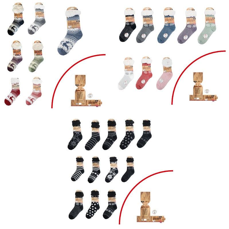 ΚΑΛΤΣΟΠΑΝΤΟΦΛΑ SUPER SOFT ΜΕ ΣΧΕΔΙΟ ONE SIZE 35-42