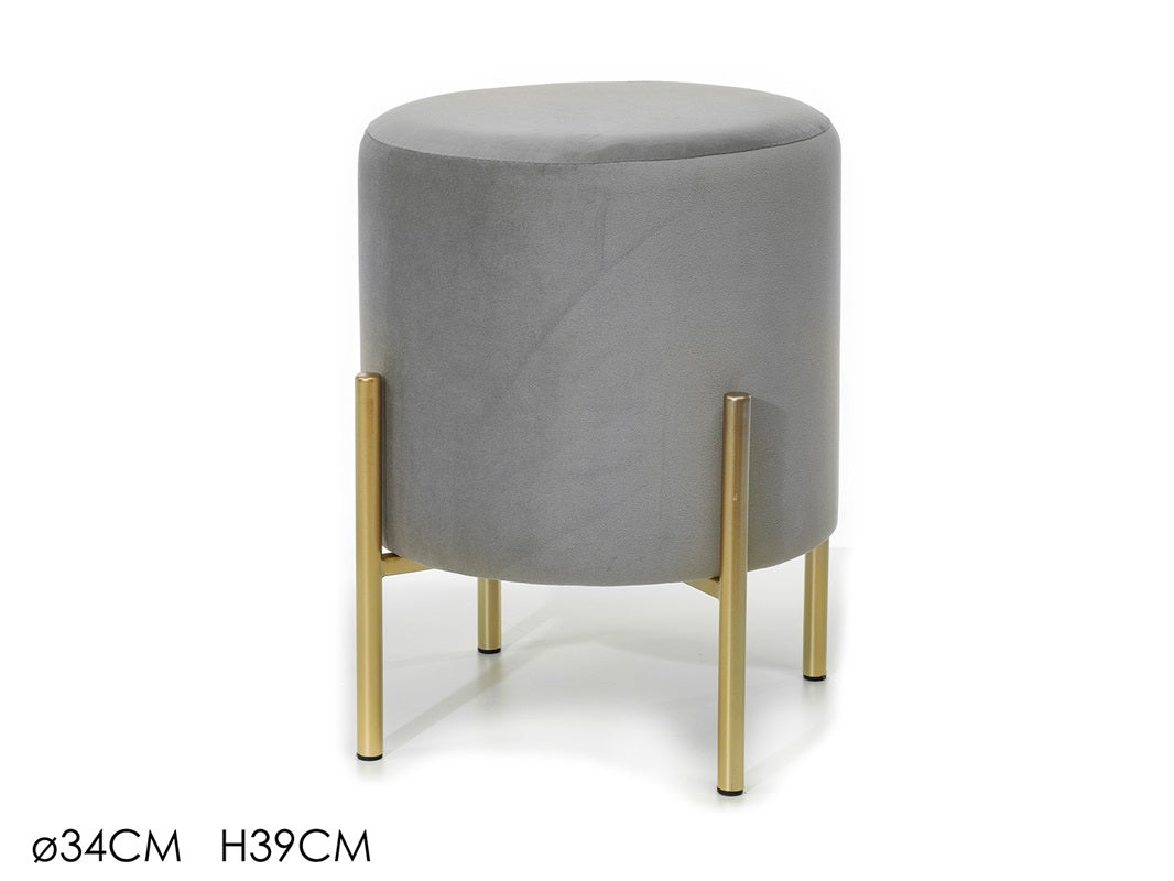 ΣΚΑΜΠΟ ΥΦΑΣΜΑΤΙΝΟ ΜΕ ΜΕΤΑΛΛΙΚΑ ΧΡΥΣΑ ΠΟΔΙΑ 34x39cm