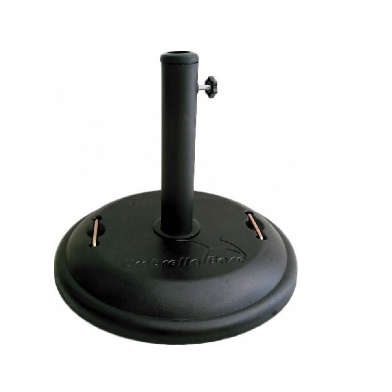 ΒΑΣΗ ΟΜΠΡΕΛΑΣ 22kgr 45cm ΜΑΥΡΗ ΤΣΙΜΕΝΤΕΝΙΑ ΠΛΑΣΤΙΚΟΠΟΙΗΣΗ