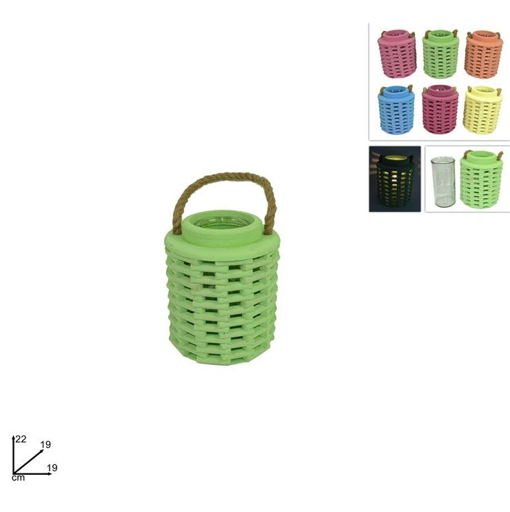 ΦΑΝΑΡΙ ΞΥΛΙΝΟ 22εκ ΔΙΑΦΟΡΑ ΧΡΩΜΑΤΑ