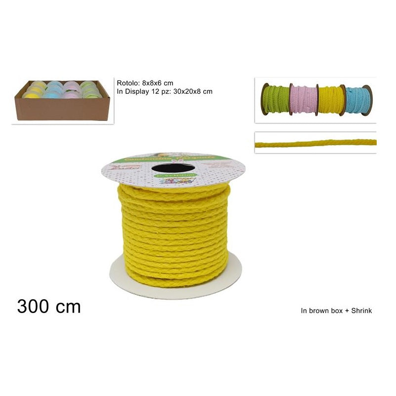 ΚΟΡΔΟΝΙ 5mm x 300cm ΔΙΑΦΟΡΑ ΧΡΩΜΑΤΑ