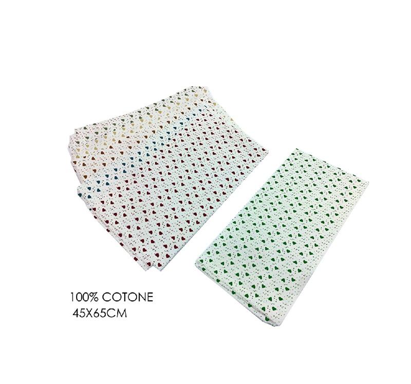 ΠΕΤΣΕΤΑ ΚΟΥΖΙΝΑΣ ΒΑΜΒΑΚΕΡΗ 45x65cm ΚΑΡΔΙΕΣ