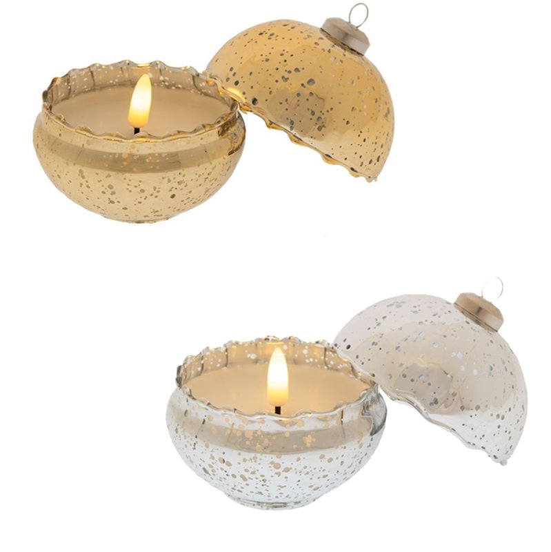 ΚΕΡΙ LED XMAS ΜΠΑΛΑ 9cm