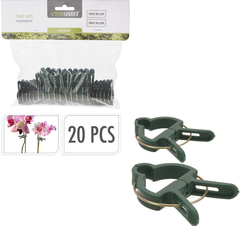 ΚΛΙΠ ΦΥΤΩΝ 10ΤΕΜ 6.5εκ 10ΤΕΜ 4.5εκ