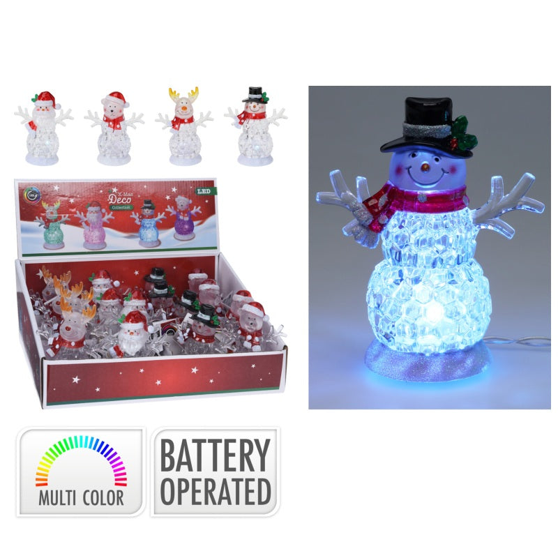 ΦΙΓΟΥΡΑ XMAS ΦΩΤΙΖΟΜΕΝΗ 11cm