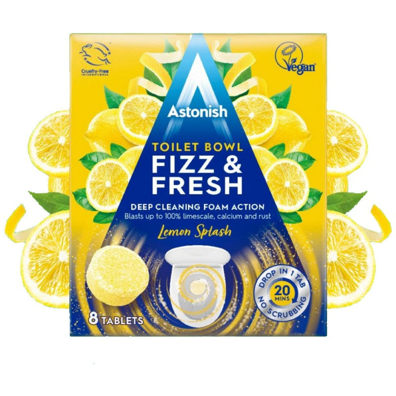 ASTONISH ΤΑΜΠΛΕΤΕΣ ΓΙΑ ΠΟΥΡΙ WC 8TEM