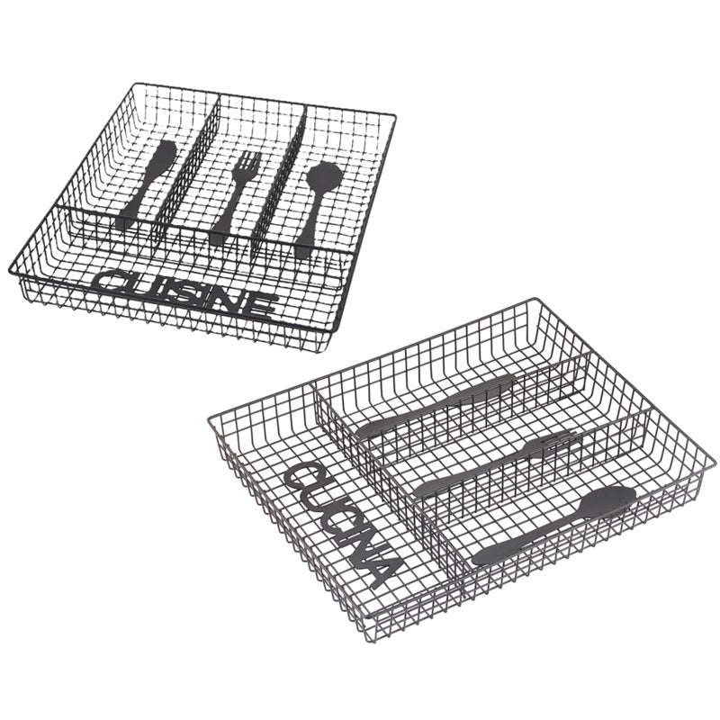 ΚΟΥΤΑΛΟΘΗΚΗ ΣΥΡΤΑΡΙΟΥ ΜΕΤΑΛΛΙΚΗ CUISINE 4 ΘΕΣΕΩΝ 32.5x26x4.5cm