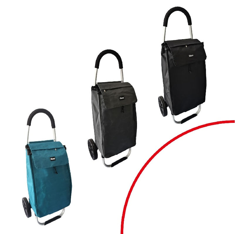 ΚΑΡΟΤΣΙ ΛΑΪΚΗΣ ΑΛΟΥΜΙΝΙΟΥ ΜΕ ΜΕΓΑΛΗ ΡΟΔΑ 40lt ΠΤΥΣΣΟΜΕΝΟ