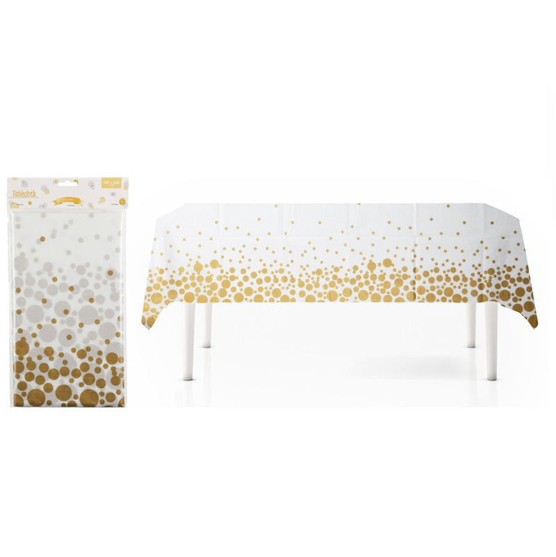 ΤΡΑΠΕΖΟΜΑΝΤΗΛΟ ΠΑΡΤΥ ΧΡΥΣΟ ΠΟΥΑ 130x220εκ