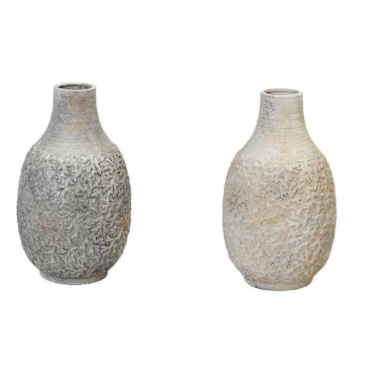 ΑΝΘΟΔΟΧΕΙΟ ΚΕΡΑΜΙΚΟ 18.5x18.5x31.5εκ ΑΝΑΓΛΥΦΟ ΠΙΤΣΙΛΩΤΟ