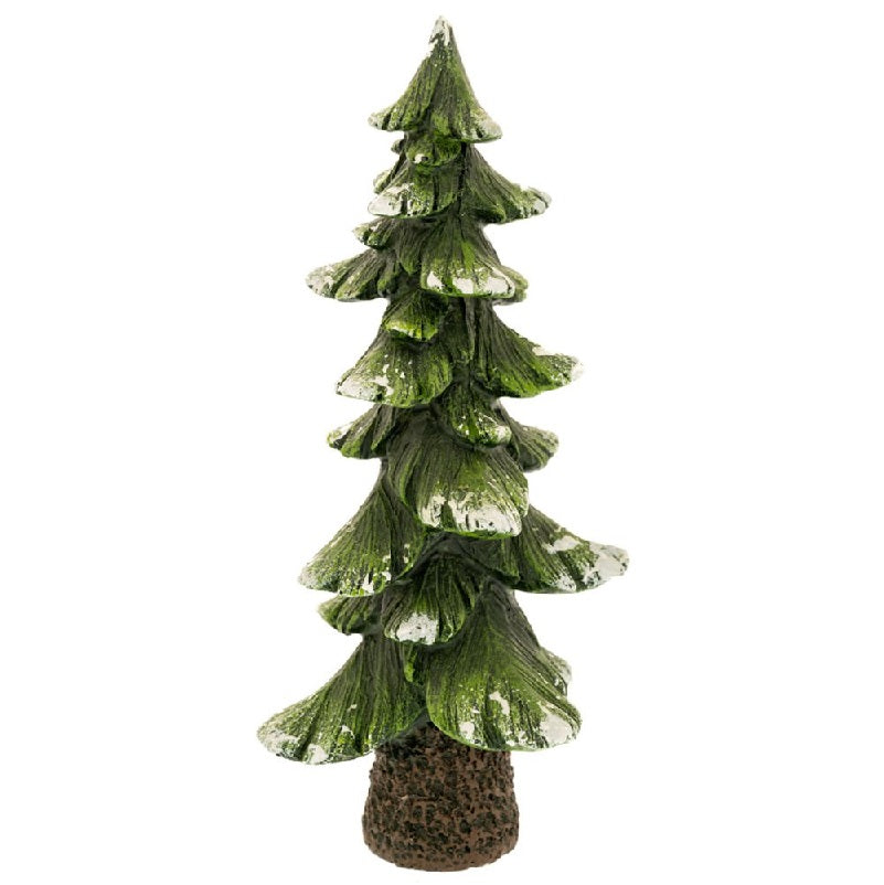 ΔΕΝΤΡΟ XMAS ΠΡΑΣΙΝΟ 9x9x23cm ΠΟΛΥΡΕΖΙΝ