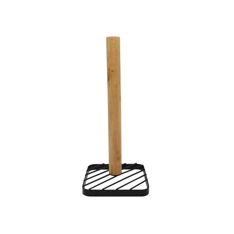 ΒΑΣΗ ΡΟΛΟΥ ΚΟΥΖΙΝΑΣ ΜΑΥΡΗ ΜΑΤ ΜΕ ΞΥΛΟ