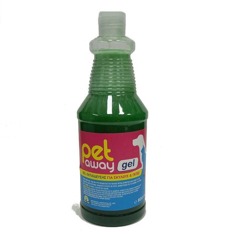 PET AWAY GEL ΕΚΠΑΙΔΕΥΣΗΣ ΓΙΑ ΣΚΥΛΟΥΣ KAI ΓΑΤΕΣ 1lt